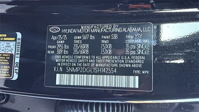 2025 Hyundai SANTA FE SEL