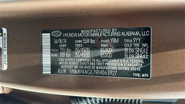 2024 Hyundai SANTA FE Limited