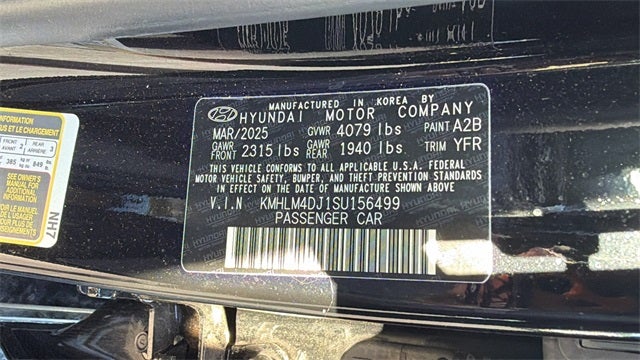 2025 Hyundai ELANTRA HYBRID Blue