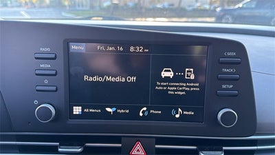 2025 Hyundai ELANTRA HYBRID Blue