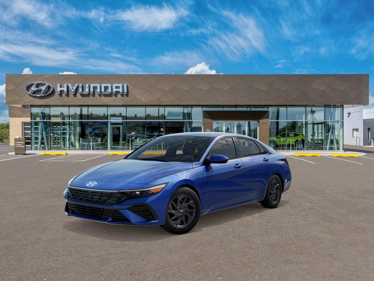 2025 Hyundai ELANTRA HYBRID Blue