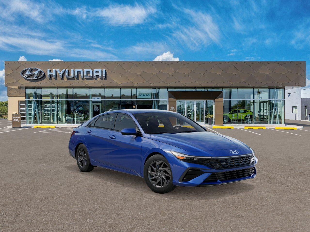 2025 Hyundai ELANTRA HYBRID Blue