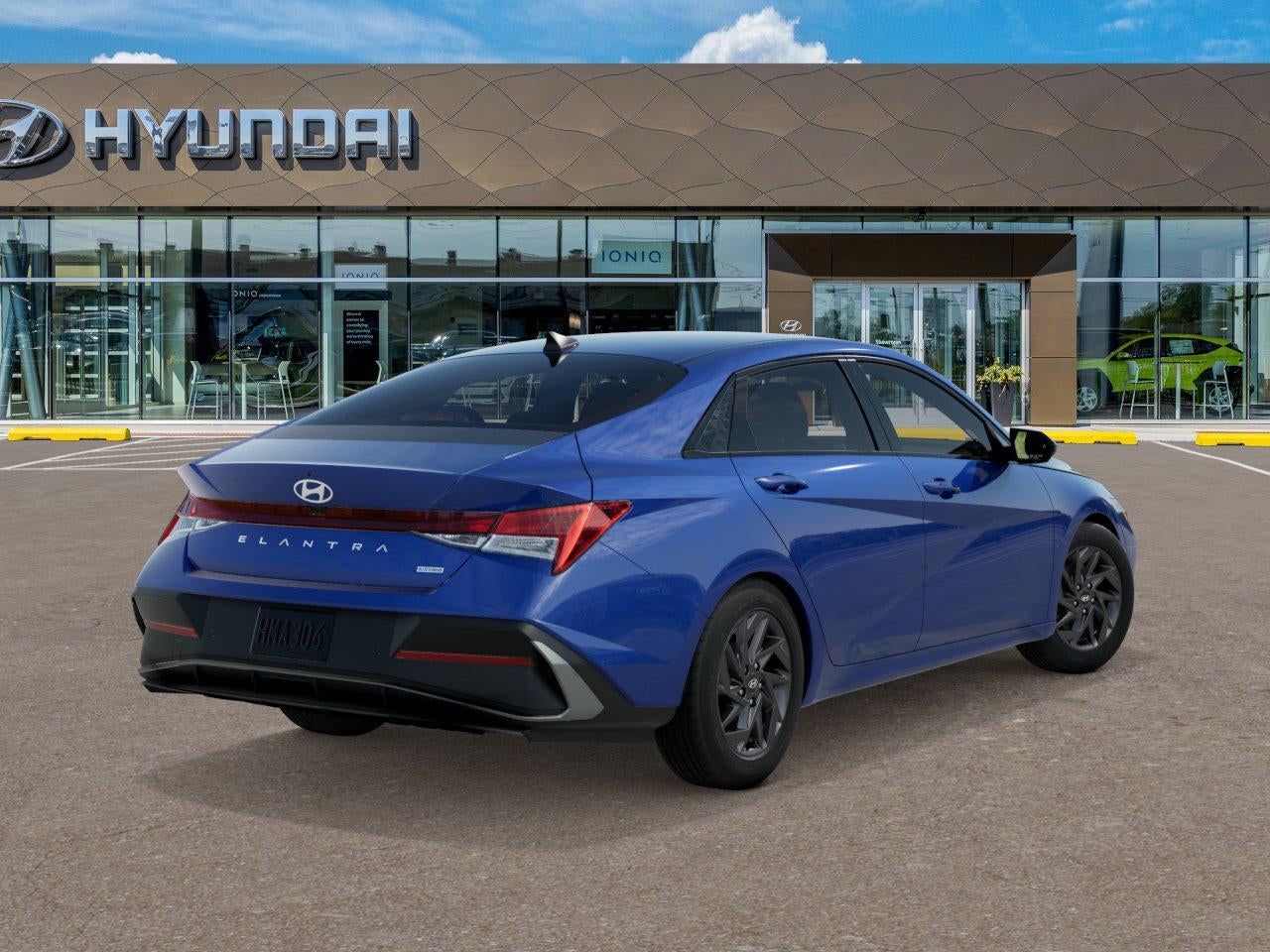 2025 Hyundai ELANTRA HYBRID Blue