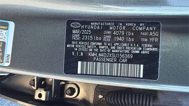 2025 Hyundai ELANTRA HYBRID SEL Sport